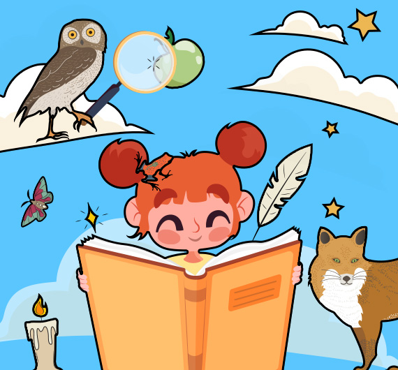 Красивая детская библиотека: топ-10 книг ребенку на полку